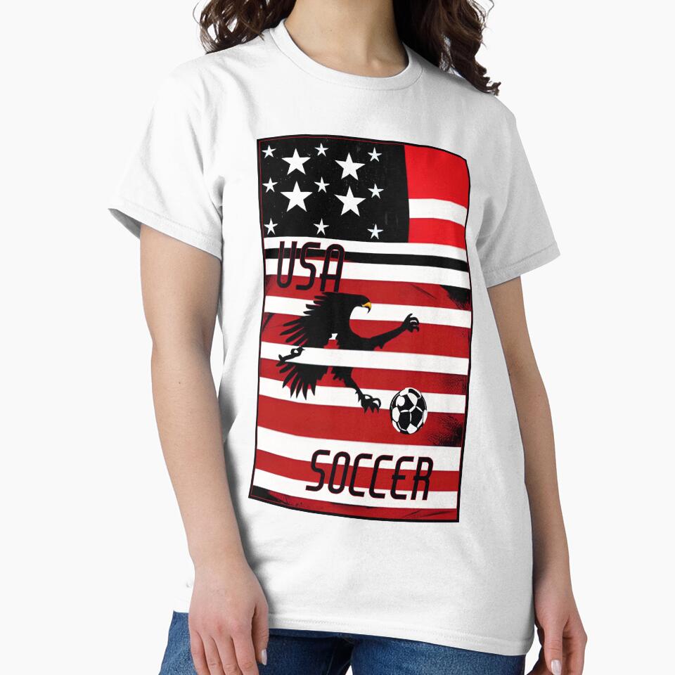 USA Soccer Powerful Eagle by Soccer-Stuff