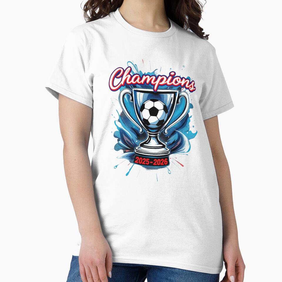 Soccer fantasy trophy, champions football Design - Football Winner by TheGaliyaStudio