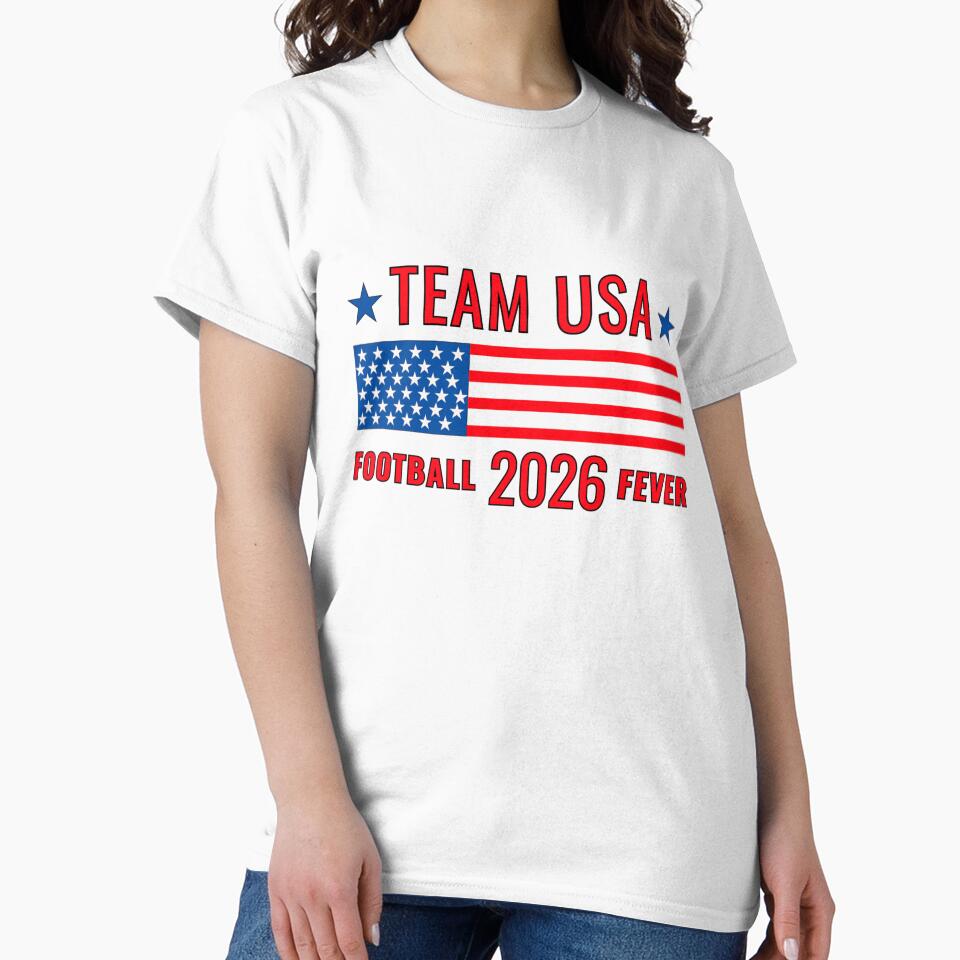 Team USA Soccer Football 2026 Fever American Football Fan Gift by Thread&Fable
