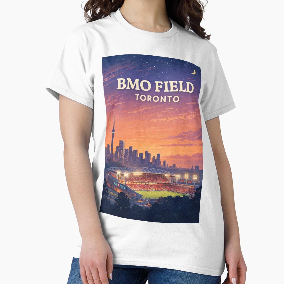 BMO Field Toronto Ontario Canadian Soccer Waterfront Skyline Stadium by Aryabek