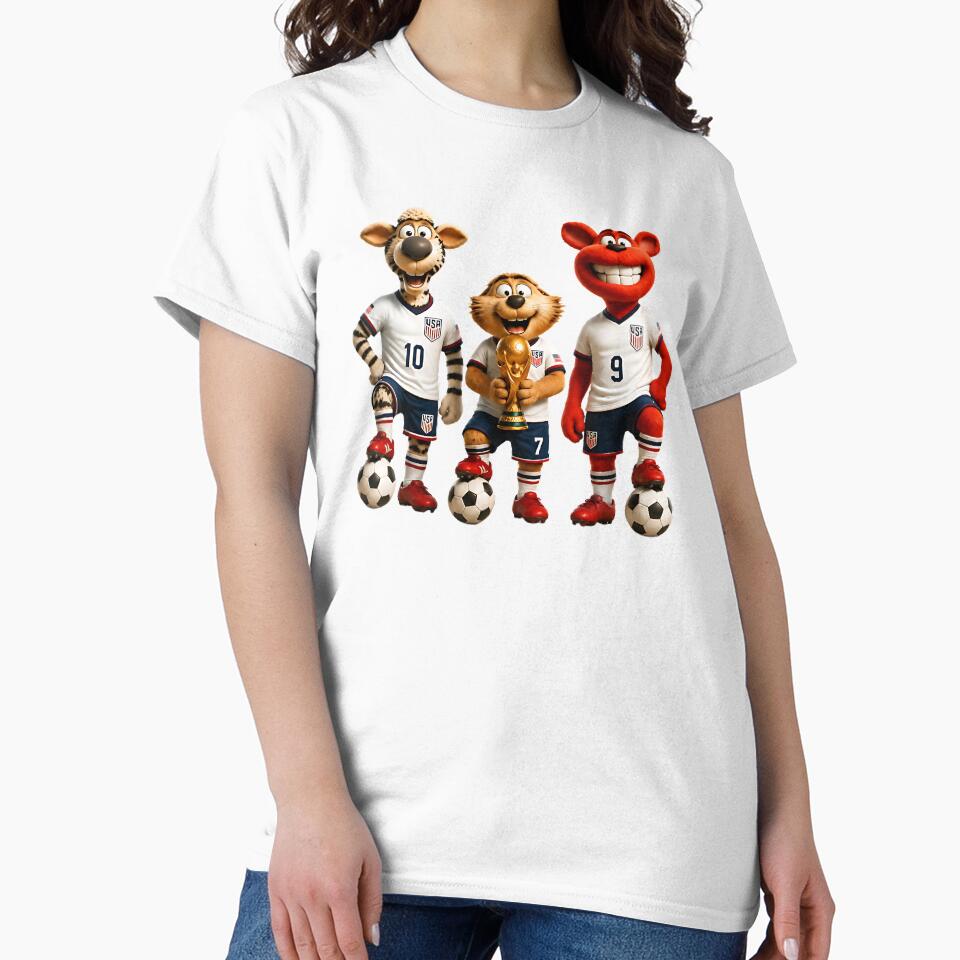 Funny USA Soccer Crew World Cup Fans by WabiSabiSjak