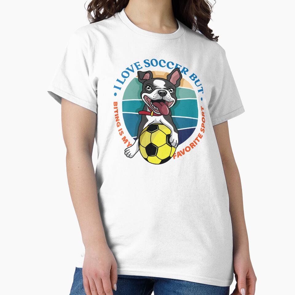 Boston Terrier - Biting is my favorite sport by spacedowl