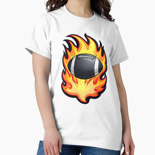 American Football, fire with football by Bilisik