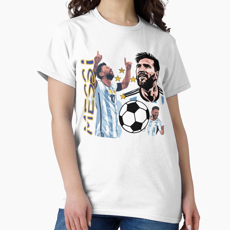 Messi T-shirt Argentina by Crick-India