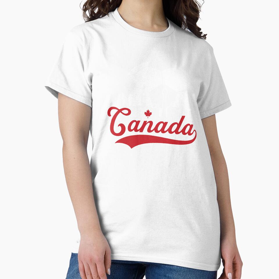 Retro Canada Soccer Fan Skyline Football Graphic by Imaginationbeyond