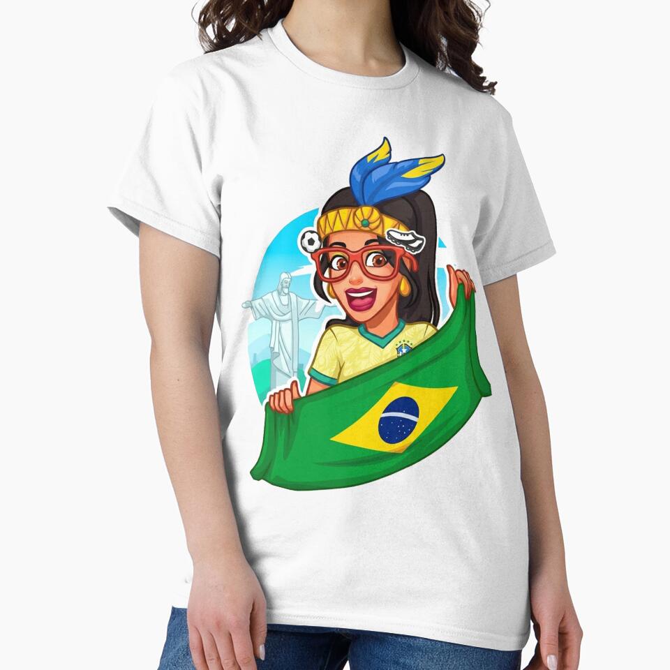 Brazil Soccer Girl by clintang