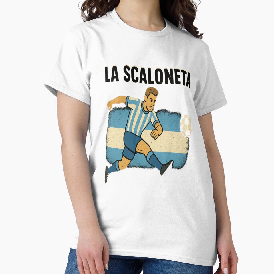 la scaloneta aguante,  La Scaloneta Argentina Pride, Argentina National Team Fan Shirt, Football Spirit & World 2026 Inspired Design for Albiceleste Supporters by Tzemo101