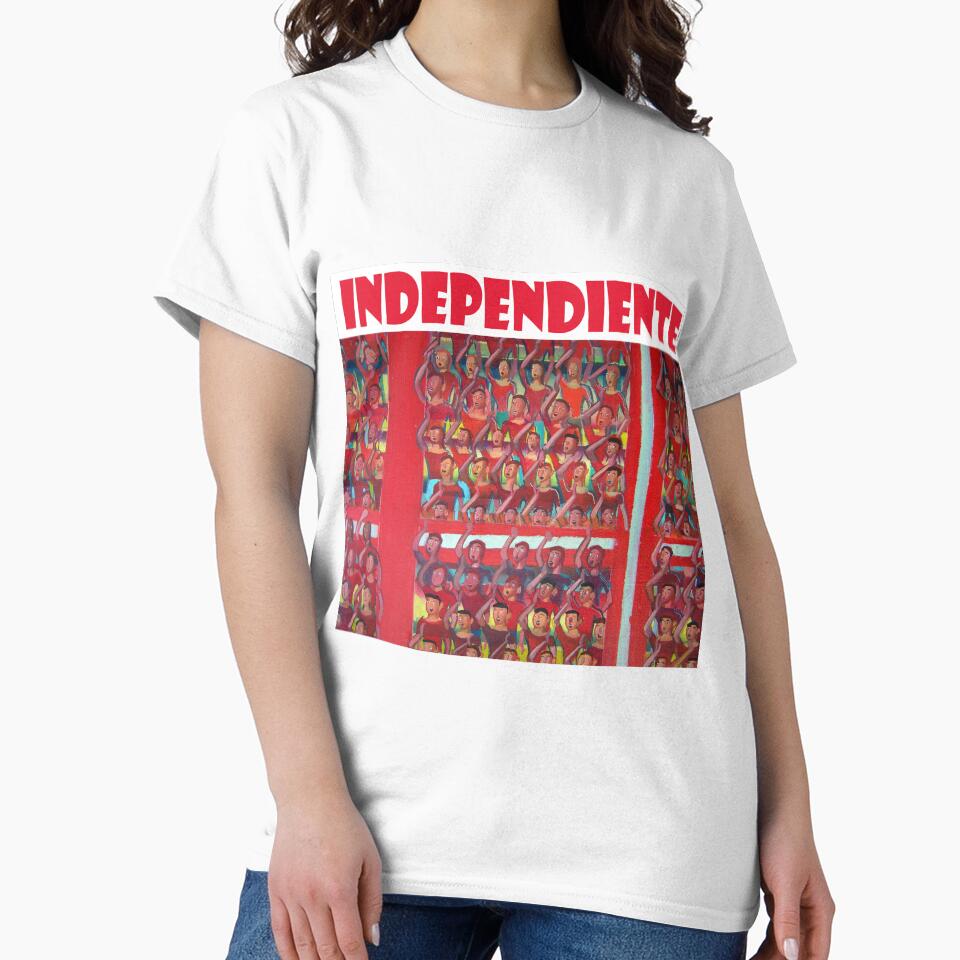 Independiente. Great red grandstand by Diego Manuel Rodriguez