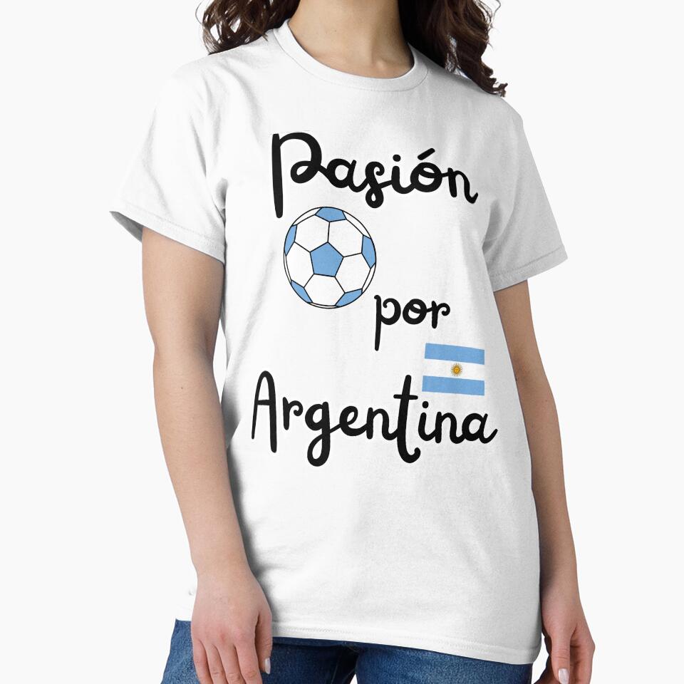 Argentina passion soccer football fan design by Tienda-Vane