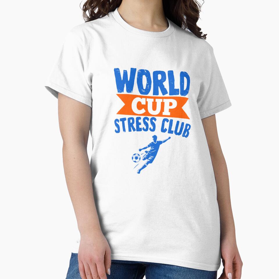 World Cup Stress Club Funny Soccer Fan by Abibless1998