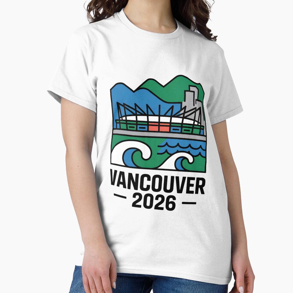 Toronto 2026 Skyline T-Shirt V10 by DarylWelsh2024