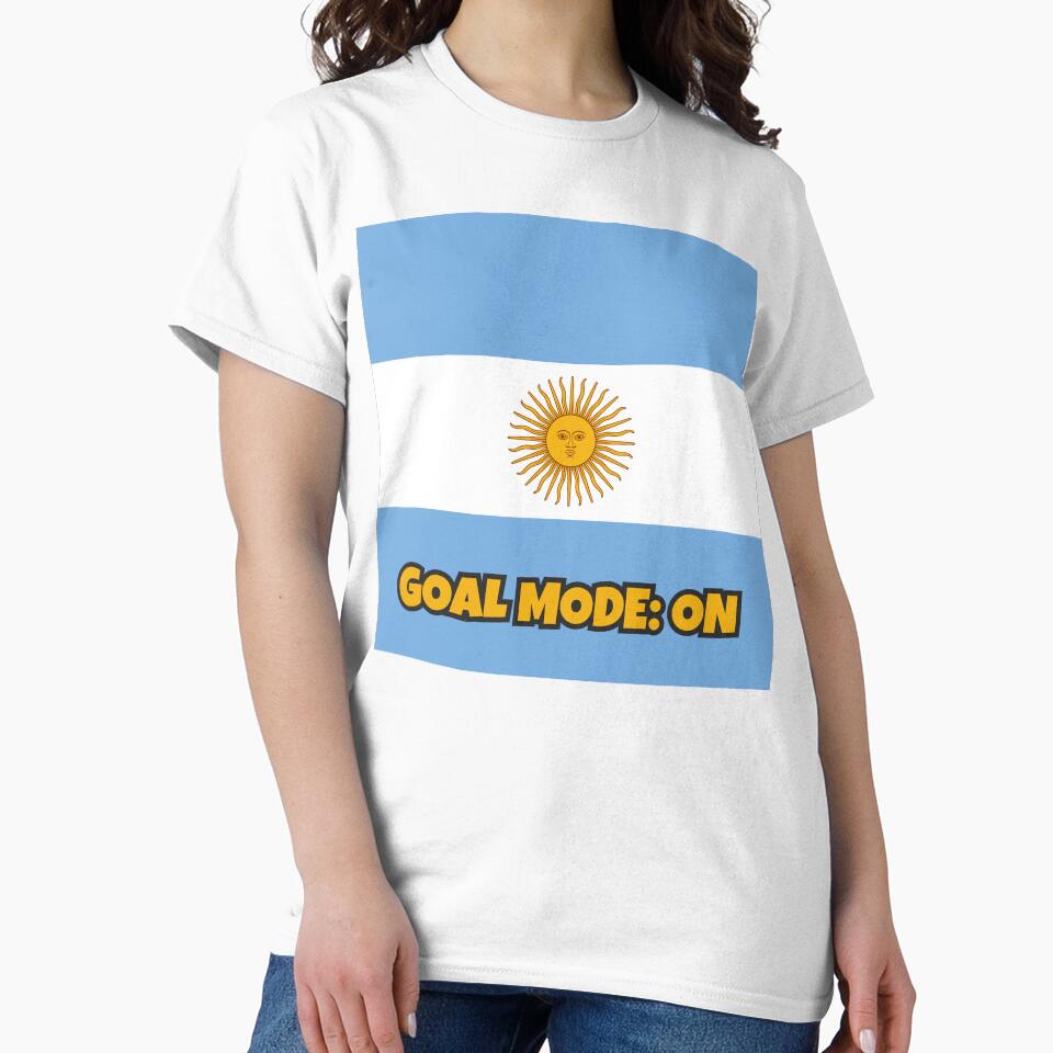 Argentina Soccer Fan Design – GOALMODE: ON Football Collection by LovelyHappyGift