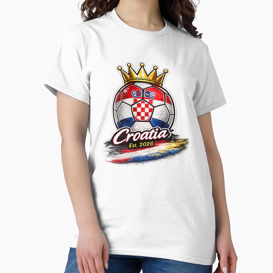 Croatia 2026 Soccer Fan by QuiteOrbit