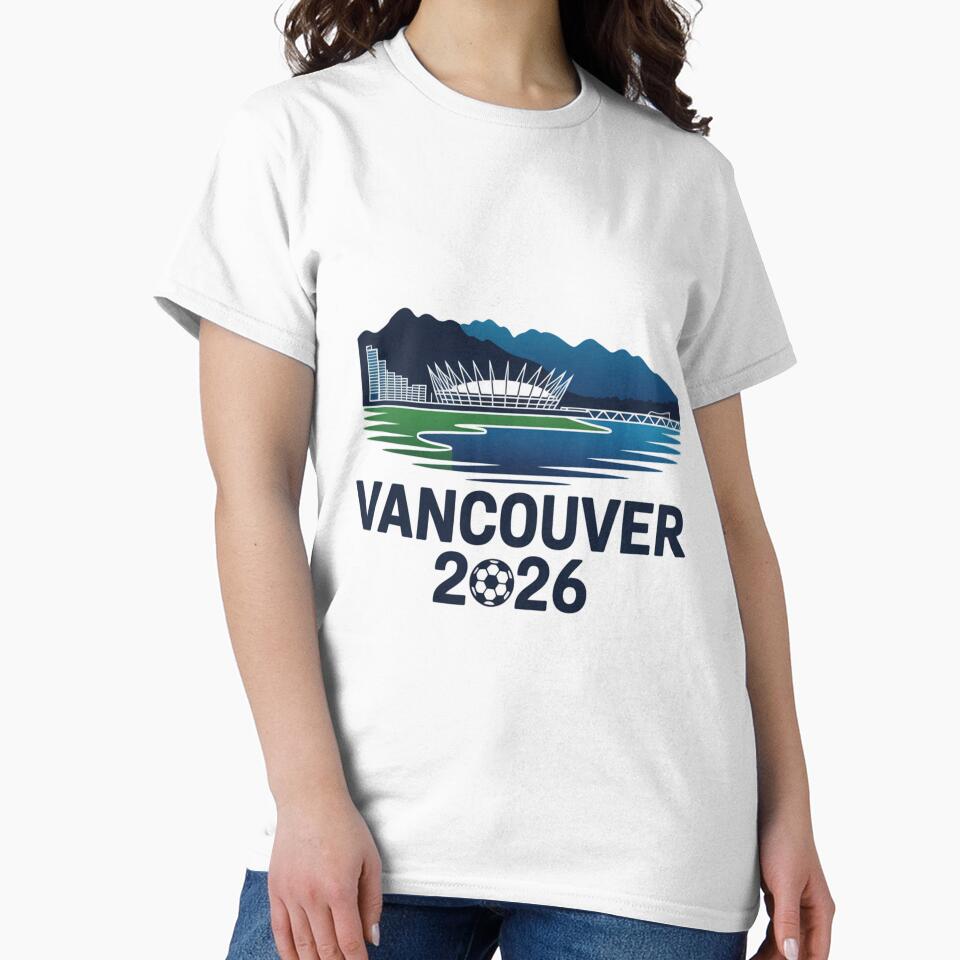Toronto 2026 Skyline T-Shirt V24 by DarylWelsh2024