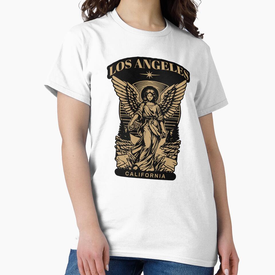Los Angeles gold angel animated by VRedBaller