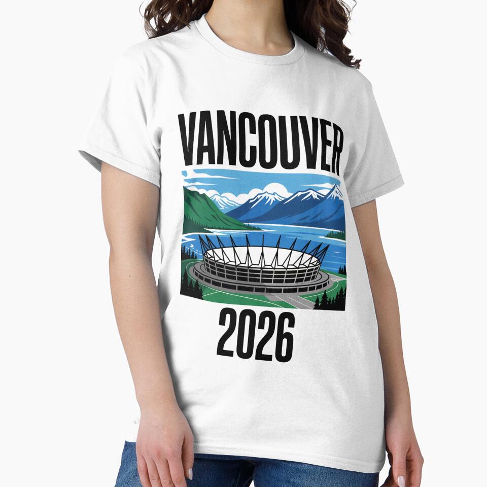 Toronto 2026 Skyline T-Shirt V21 by DarylWelsh2024