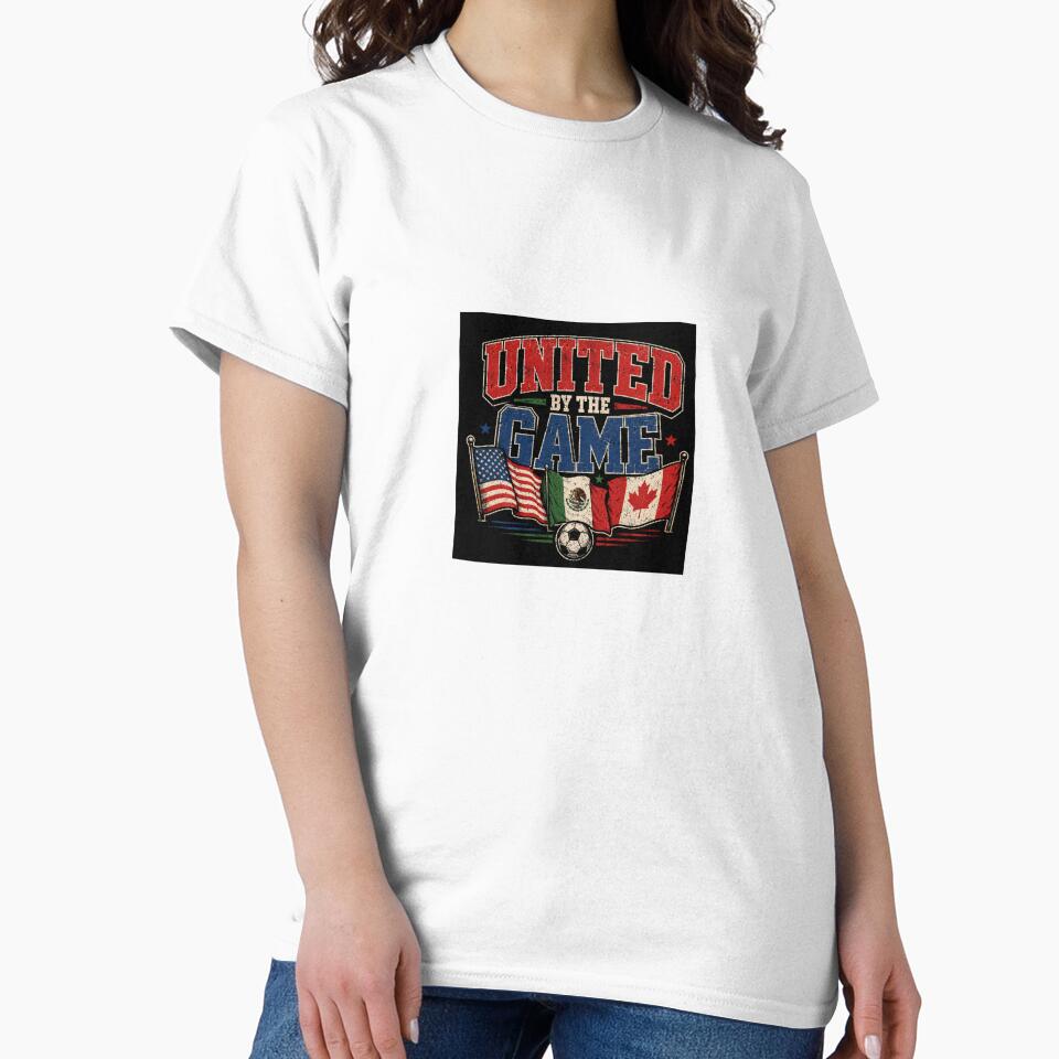 United By The Game North American Soccer Retro Vintage by Prints-Things