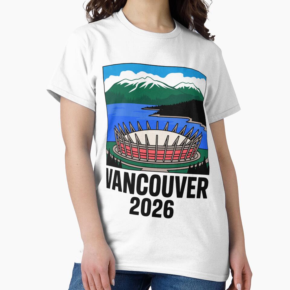 Toronto 2026 Skyline T-Shirt V17 by DarylWelsh2024