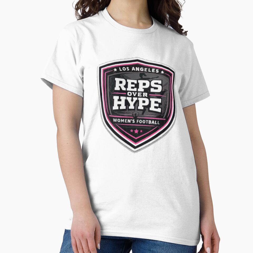 Los Angeles Women’s Football – Reps Over Hype Badge by PINK FREE