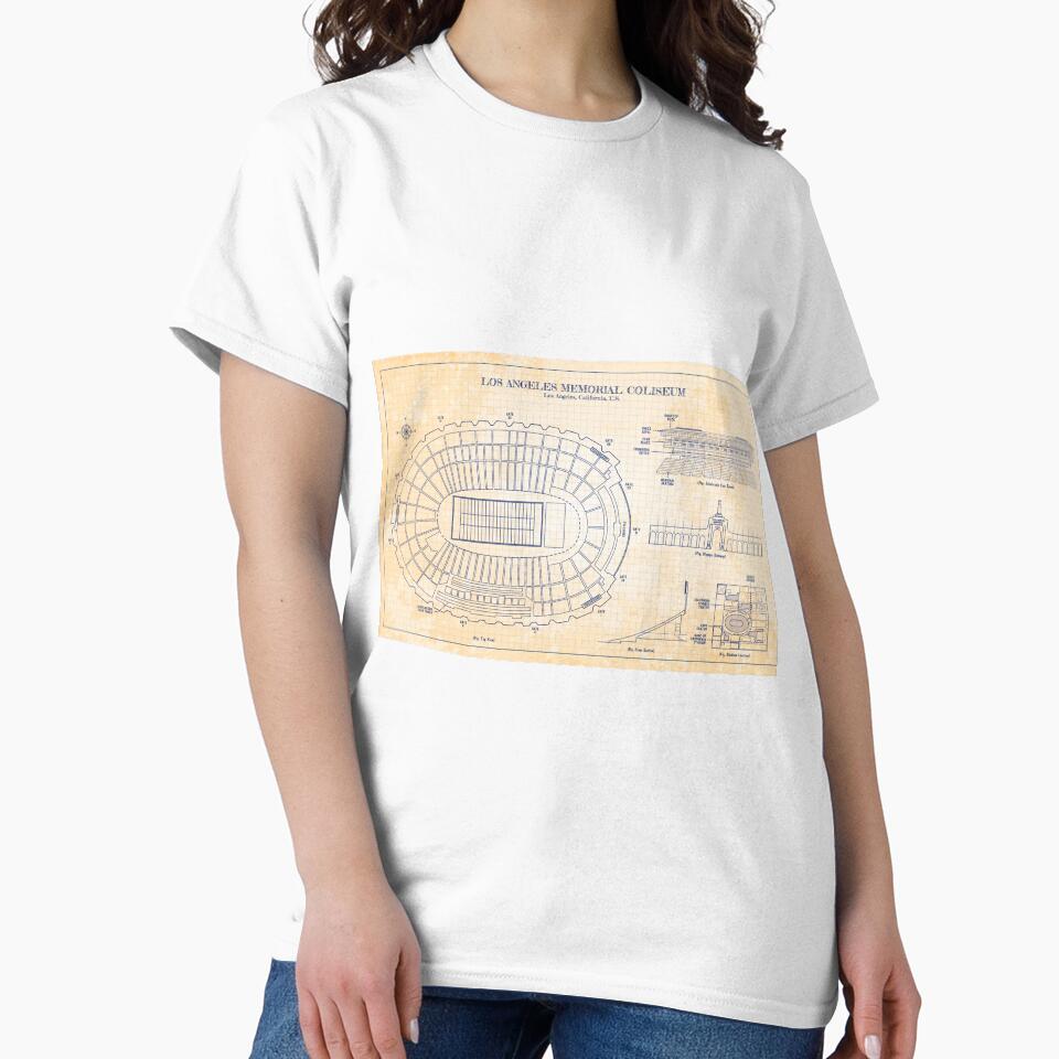 Los Angeles Memorial Coliseum (Old Blue Grid) by BGALAXY