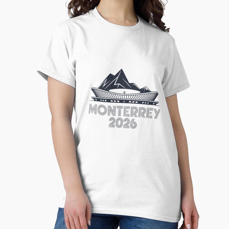 Monterrey 2026 Cerro de la Silla Mountain T-Shirt V11 by DarylWelsh2024