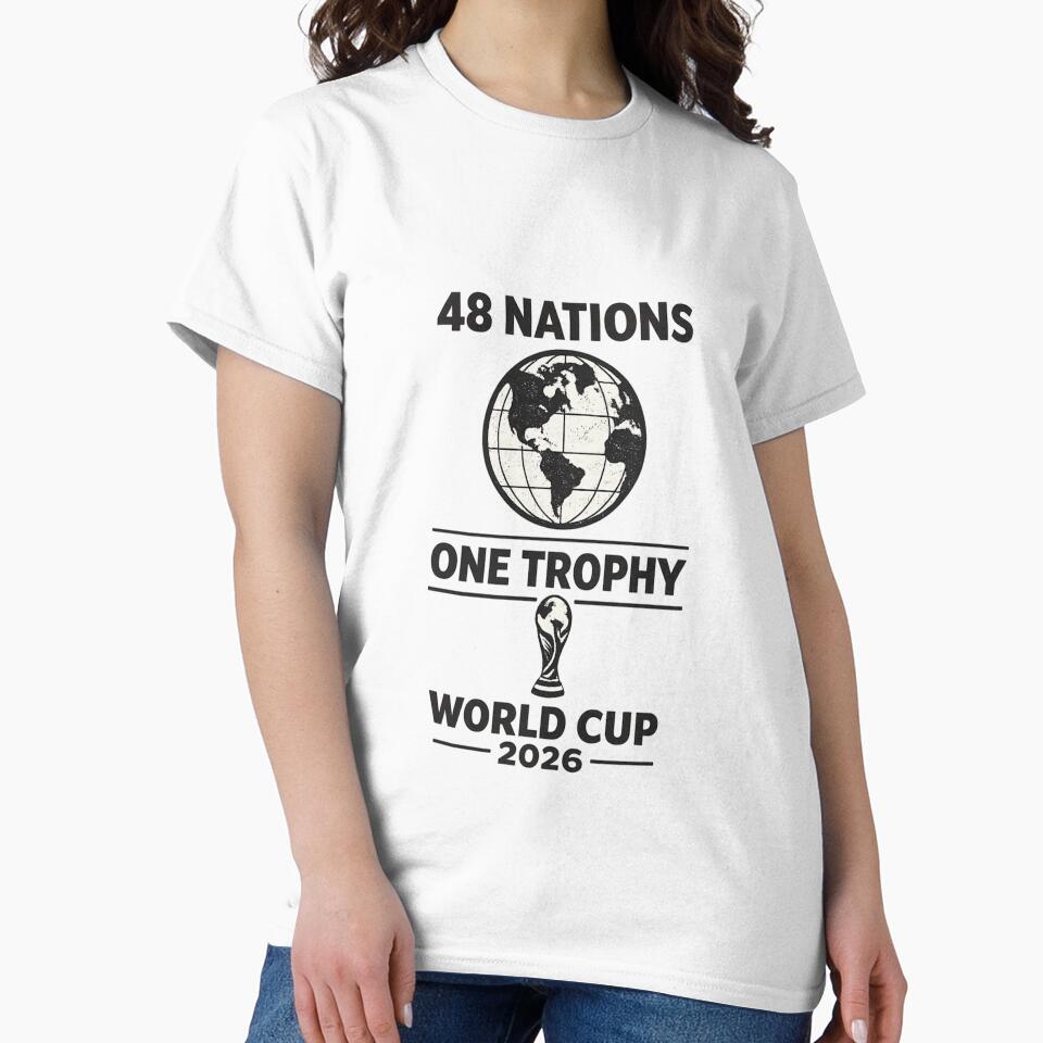 48 Nations One Trophy | World Cup 2026 Football Design by ArthUpscale