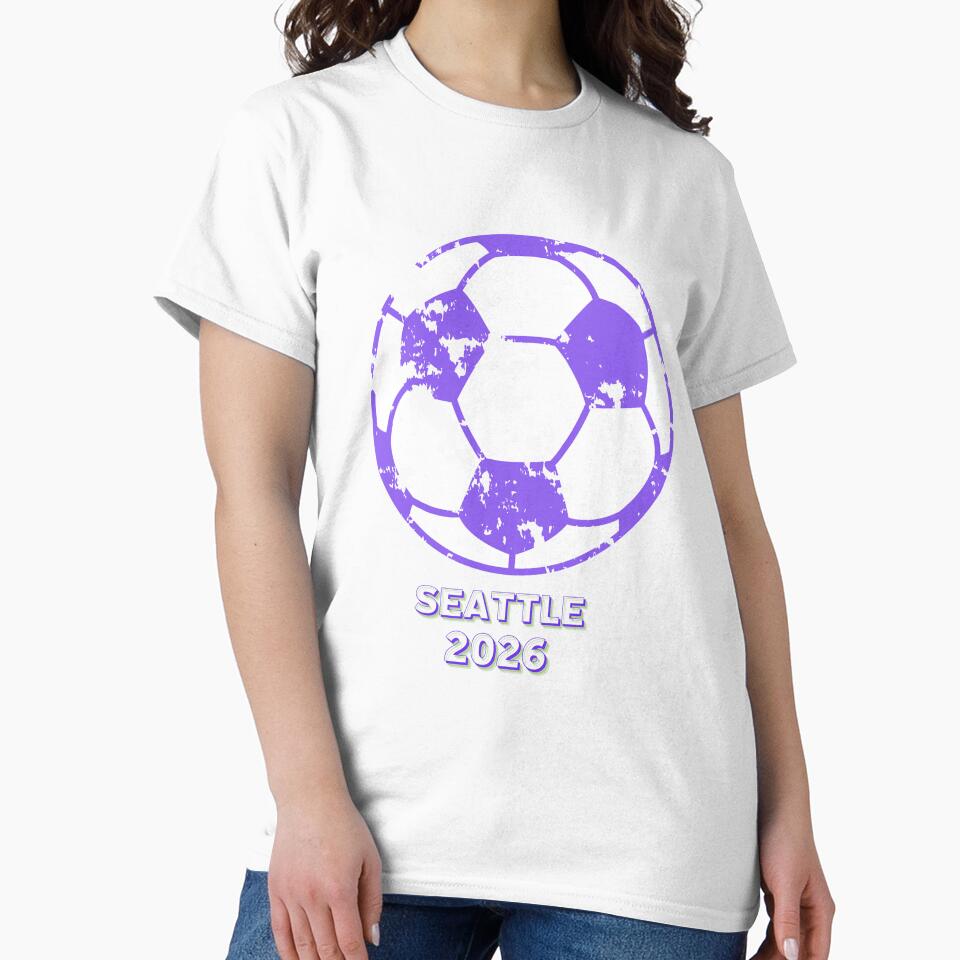 Seattle soccer 2026 fan t-shirt by XDivineTees