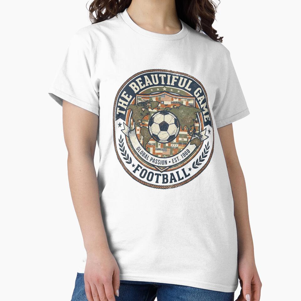 The Beautiful Game Football by Fankickstore