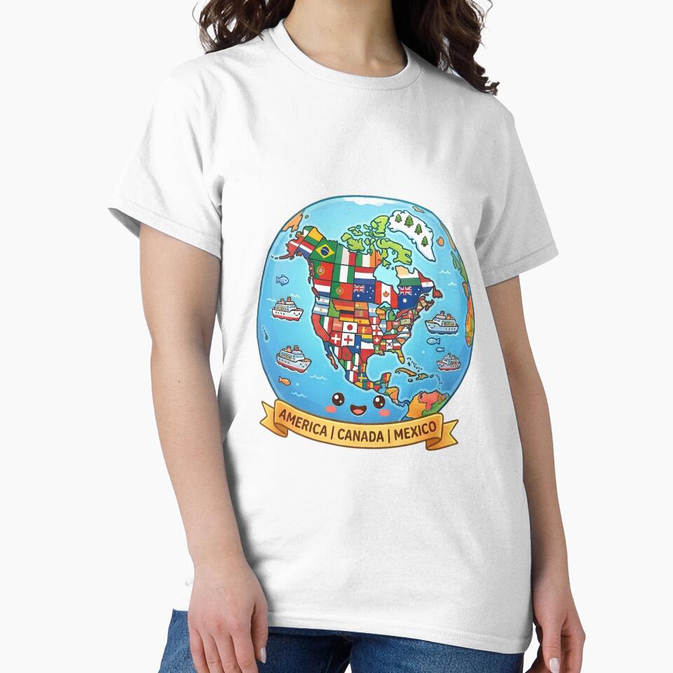 Cute Kawaii World Football 2026 Host by M.Store