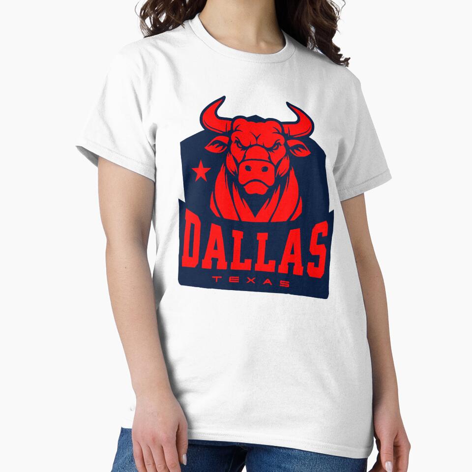 Dallas Texas bull animated red by VRedBaller