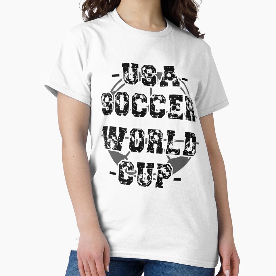 USA World Cup Soccer Grunge Design by PeteLawliiet