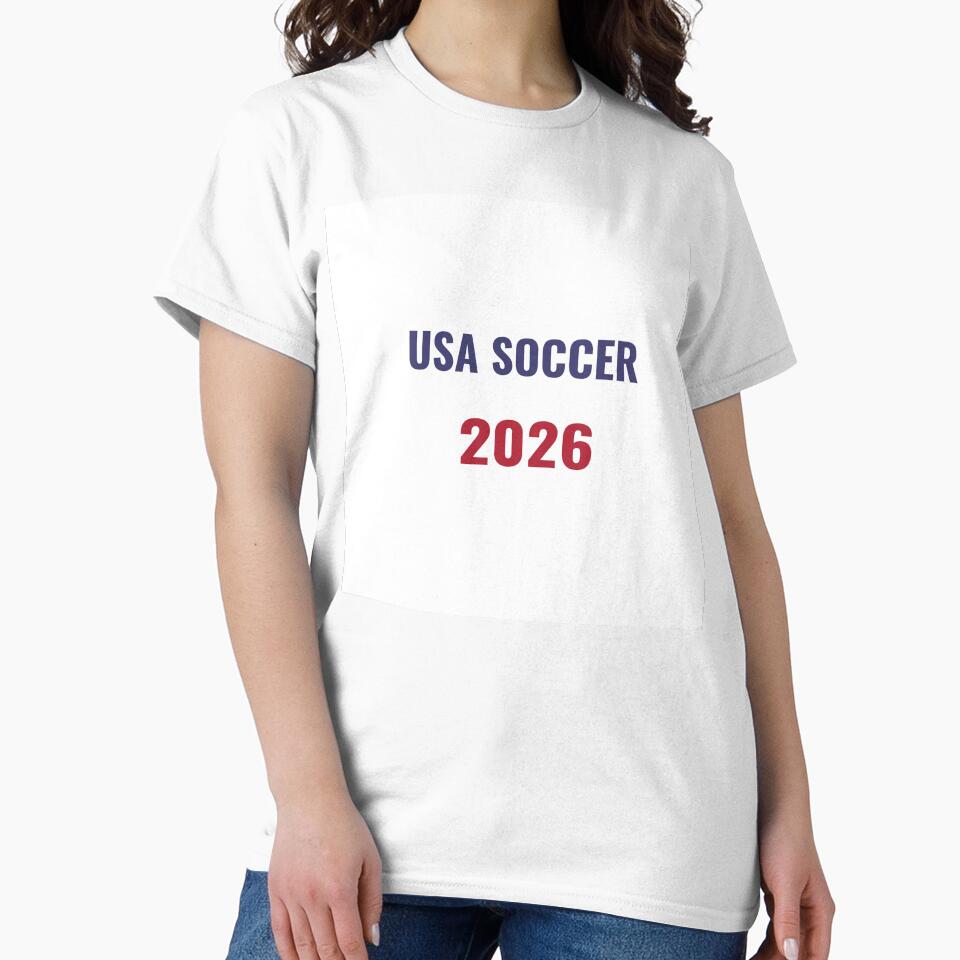 USA SOCCER 2026 Shirt – American Soccer Fan Tee | Uncle Jichuan by Uncle-Jichuan