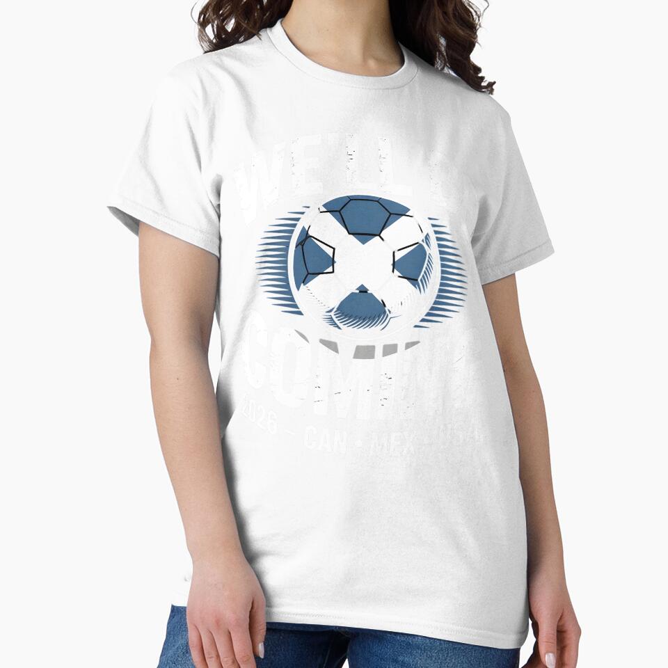 We’ll Be Coming 26 International Football Supporters Tee by BelindaVDavis