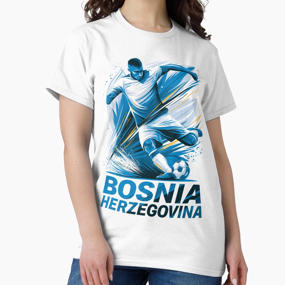 Bosnia-Herzegovina Soccer by StudioRedKoala