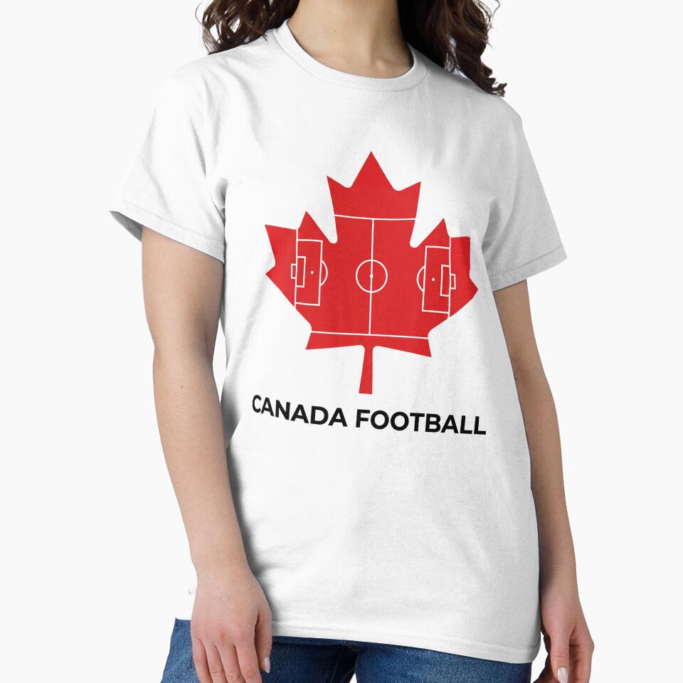 Canada Football Pitch Maple Leaf Graphic by ryanguas