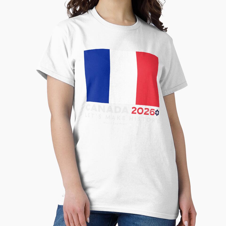 Canada world cup 2026 Frankrijk Americas football. by "Vibe & Style Merch"