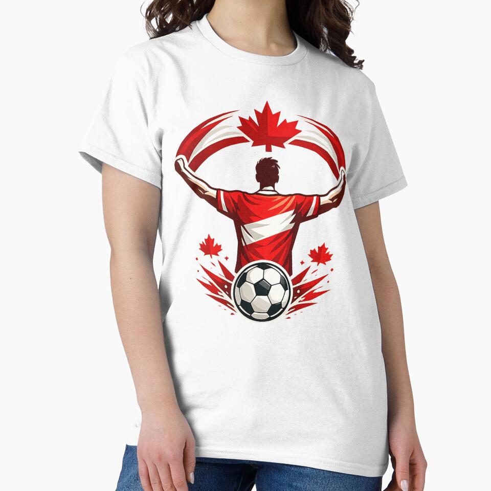 Canada Soccer Fan Patriotic Supporter by Corvoria