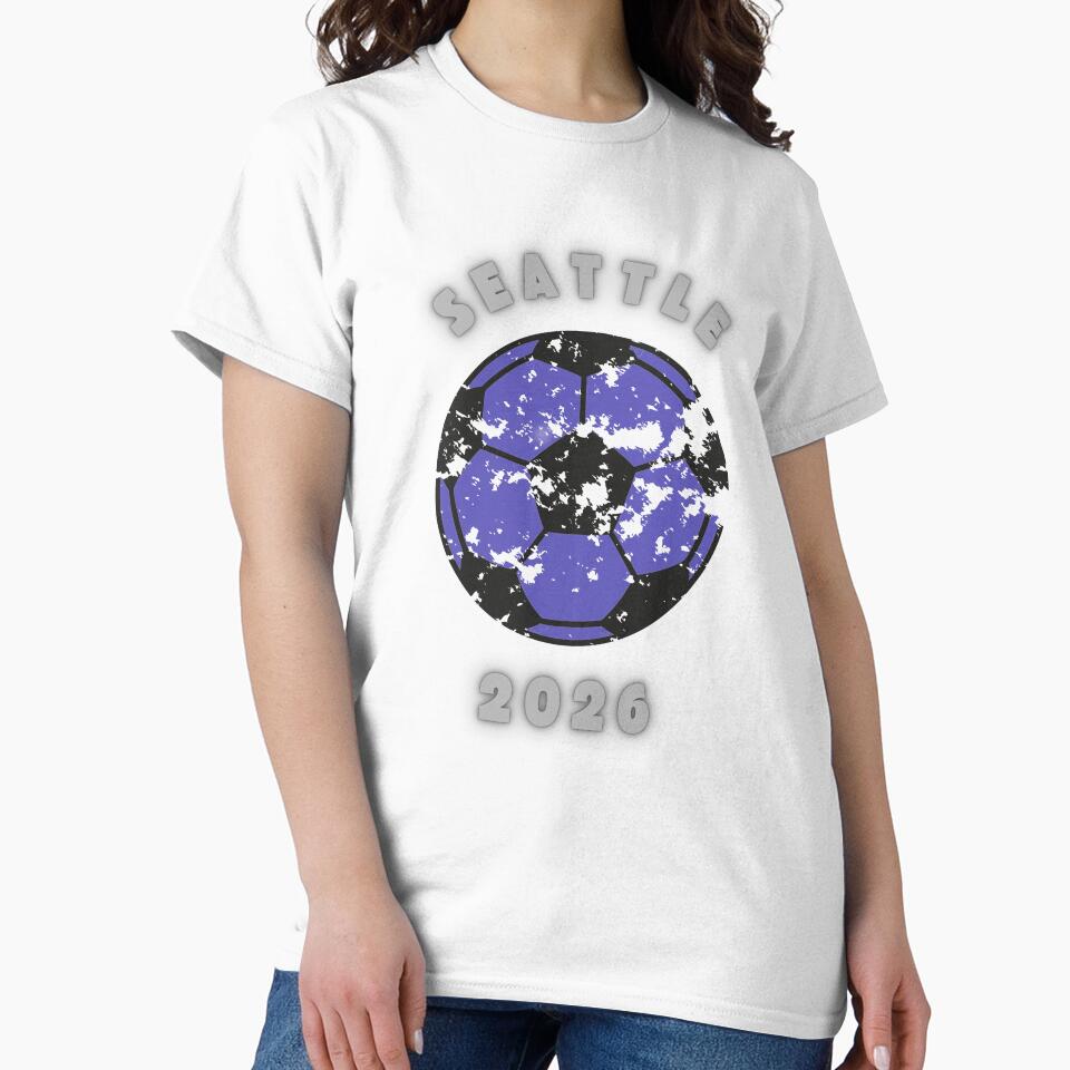 Seattle soccer fan 2026 t-shirt by XDivineTees