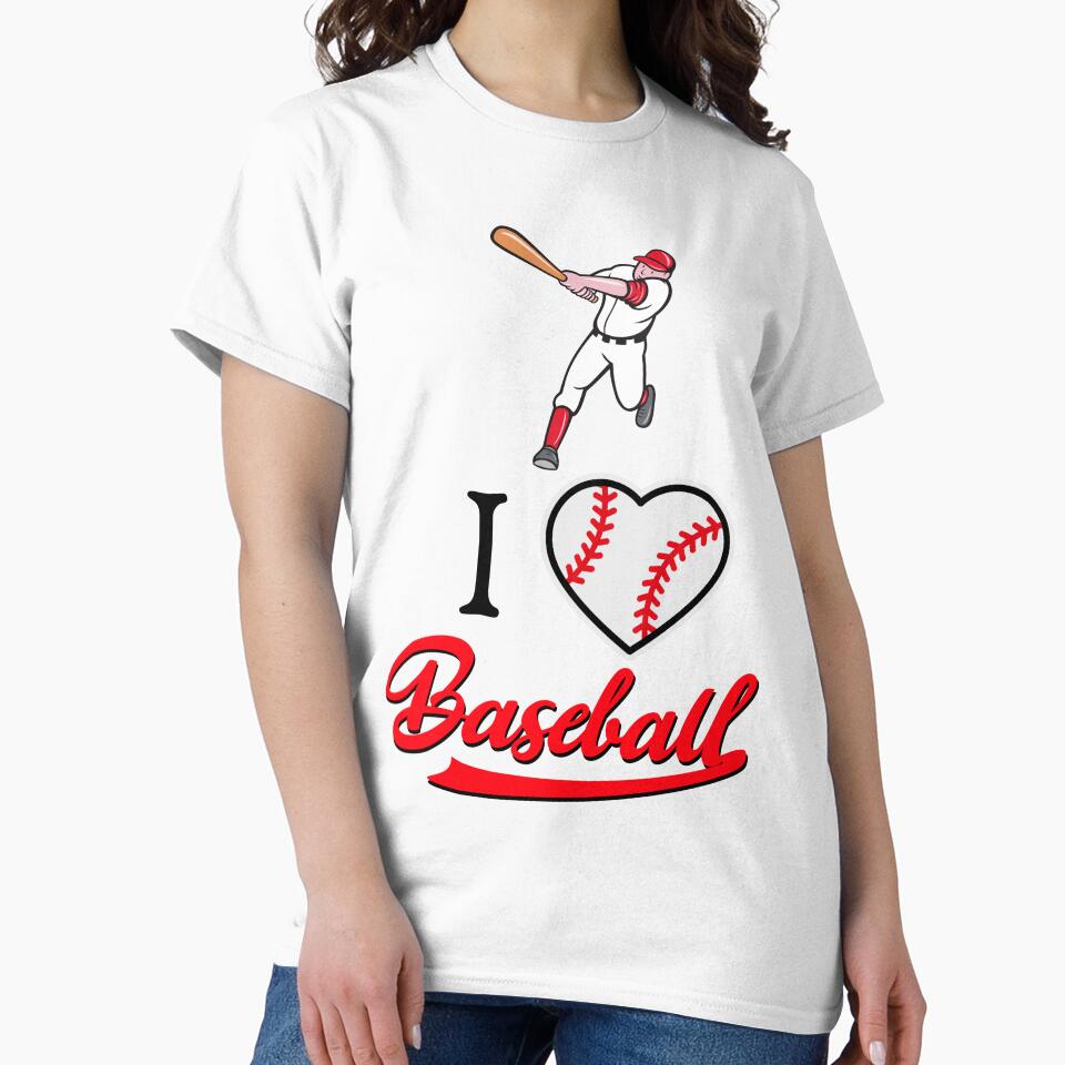 I Love Baseball, Ball, Foul, batter Homerun by MaxiiMerch