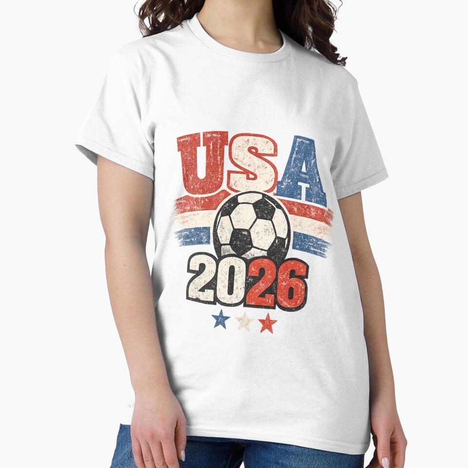 USA 2026 World Cup – Stars & Stripes Soccer by ArthUpscale