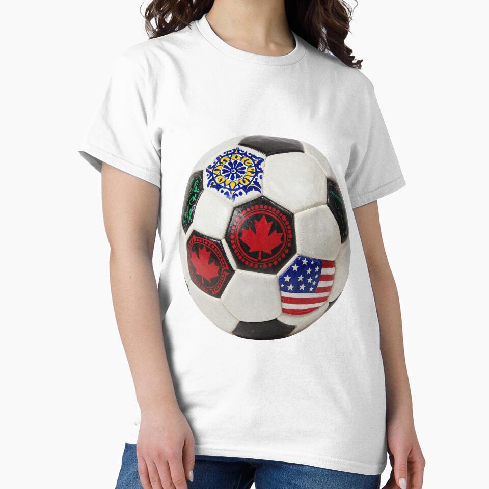 Painted International Flags Soccer Ball Art by Gallery-yuuna