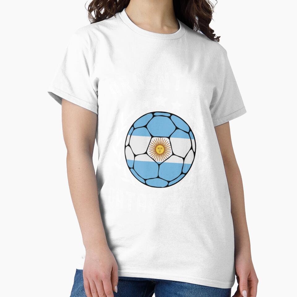 Argentina Qatar Football Fan by GloriCook