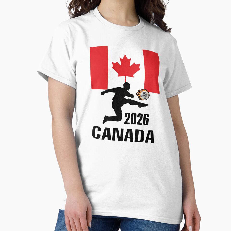 Canada Soccer T-shirt 2026 by benchpod47