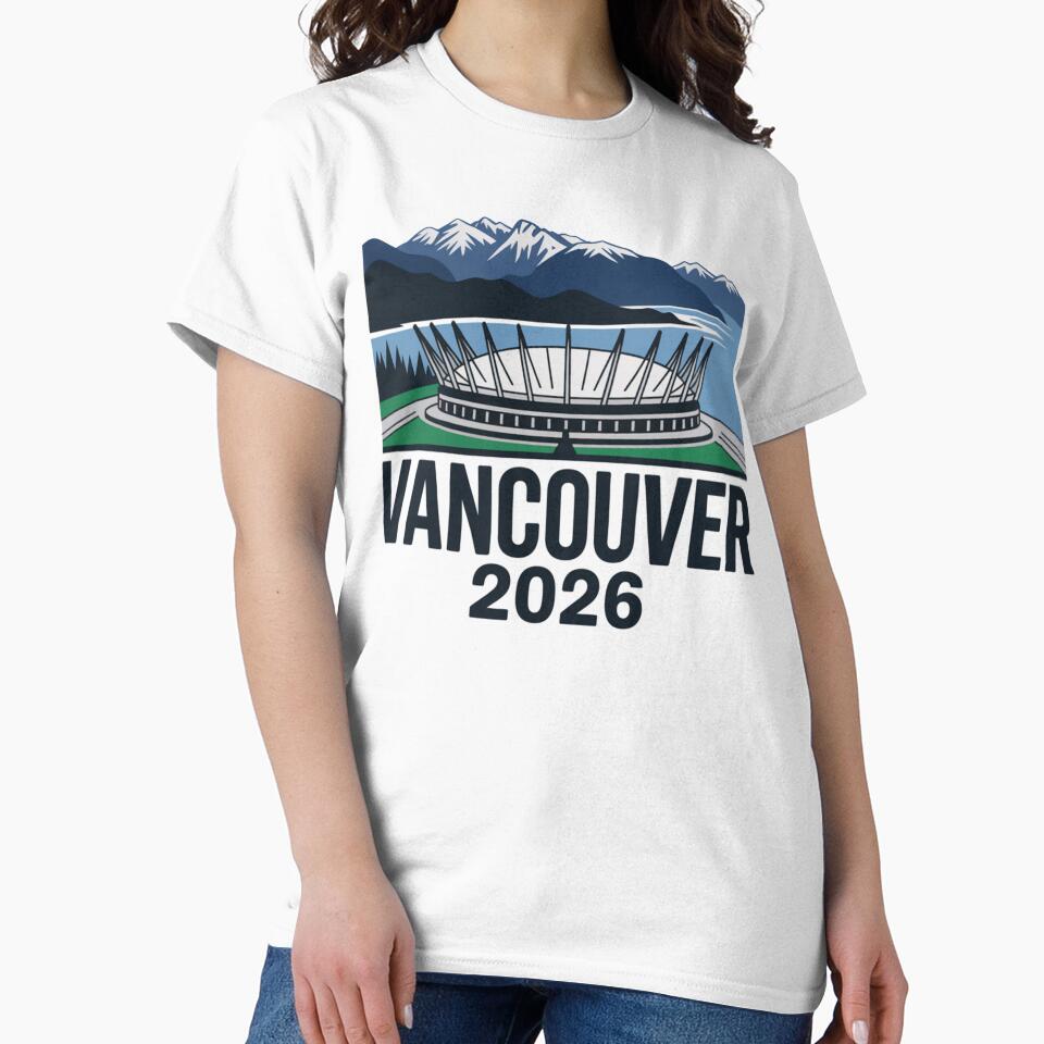Toronto 2026 Skyline T-Shirt V3 by DarylWelsh2024