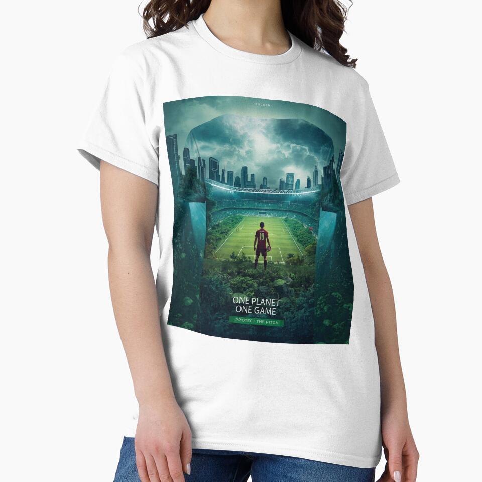 One Planet, One Game T-Shirt | Global Soccer Unity Tee by JaynAli
