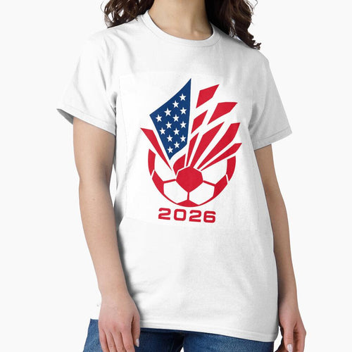 American Soccer 2026 Flag Burst Emblem by Flower Magic