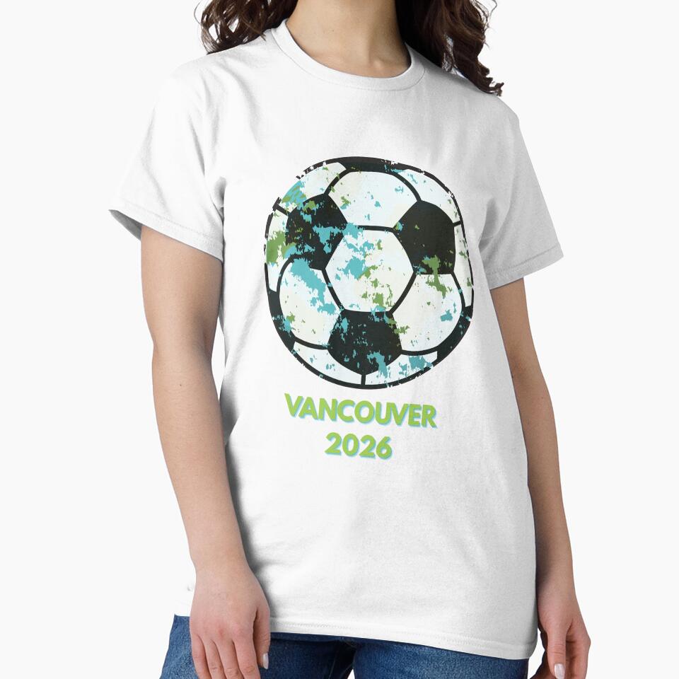 Vancouver soccer 2026 fan t-shirt by XDivineTees