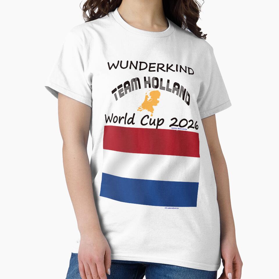 Holland Fan T‑Shirt world Soccer Cup 2026 football Netherlands outfit by cabevo