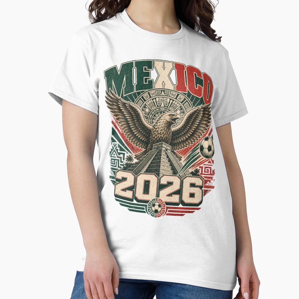 Mexico 2026 Football World Cup Glory | El Tri Fan Supporter Shirt by rushaib