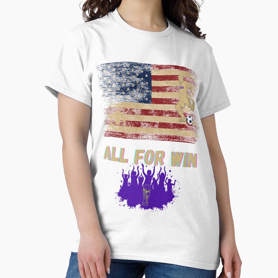 All for win. Classic t-shirt. by ConradoBullhead
